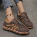 Sambia – Trendy Comfortable Sneakers in Coffee Brown