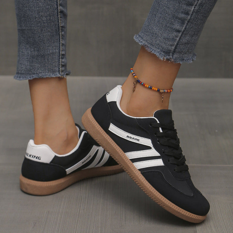Sambia – Trendy Comfortable Sneakers in Black