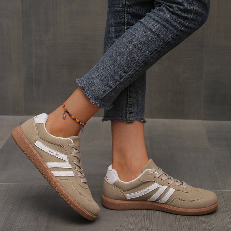 Sambia – Trendy Comfortable Sneakers in Khaki